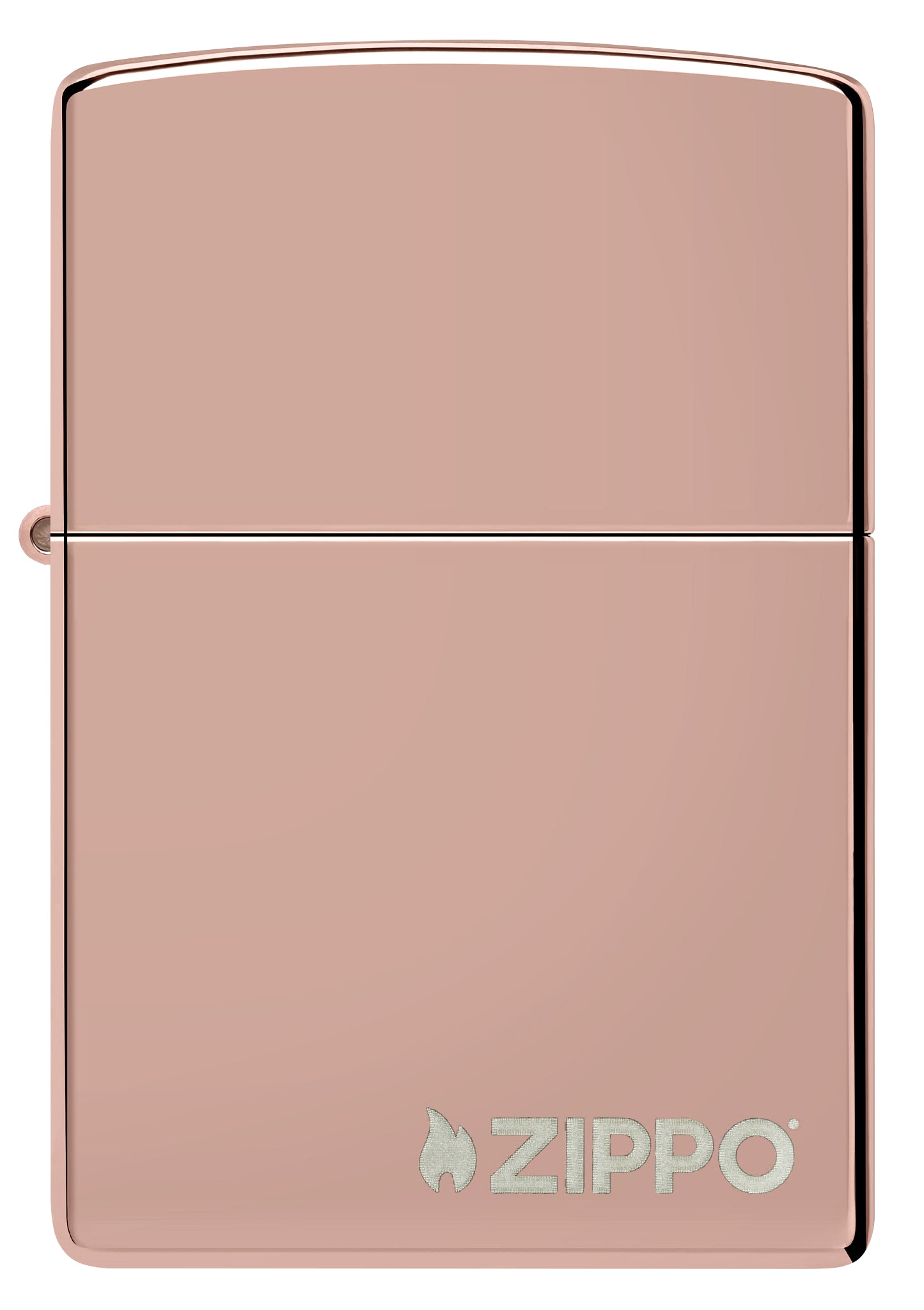 Classic High Polish Rose Gold Zippo Logo küçük görsel