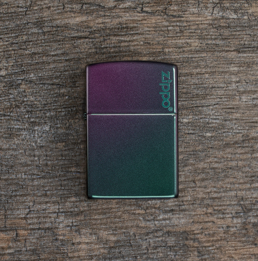 Classic Iridescent Zippo Logo küçük görsel