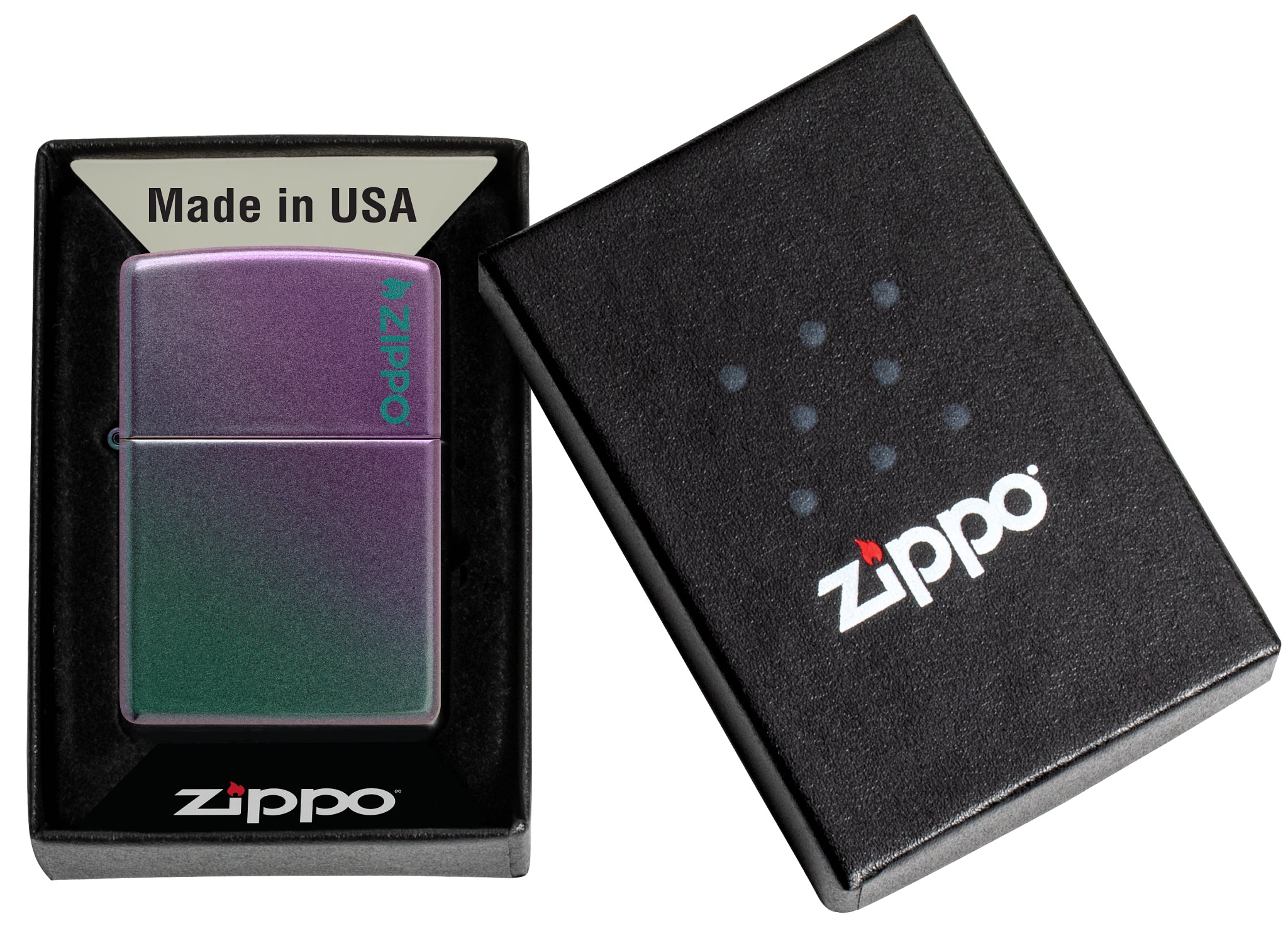 Classic Iridescent Zippo Logo küçük görsel