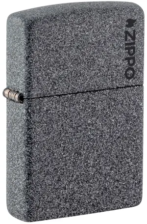 Classic Iron Stone Zippo Logo küçük görsel