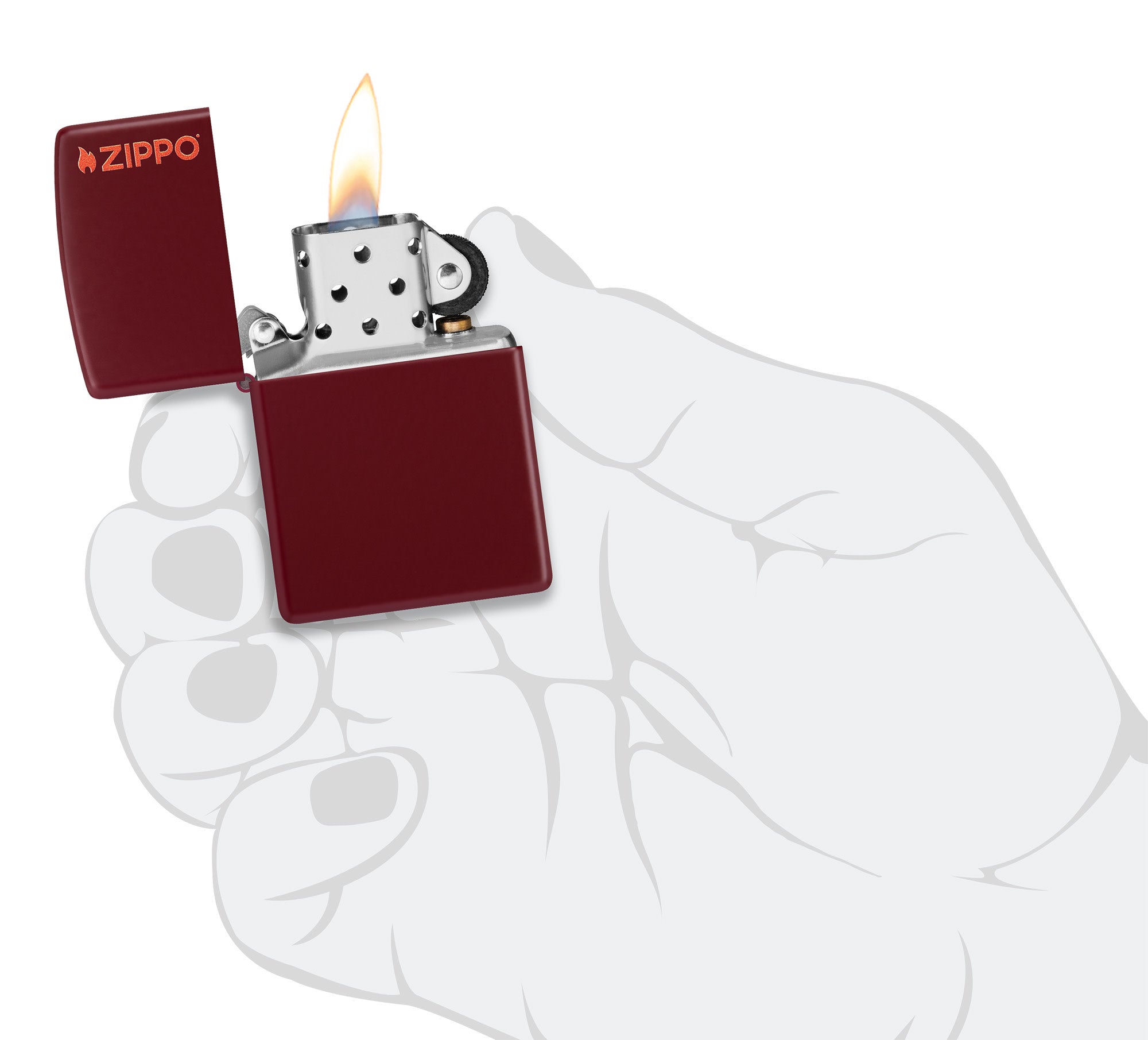Classic Merlot Zippo Logo küçük görsel
