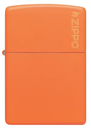 Classic Orange Matte Zippo Logo küçük görsel