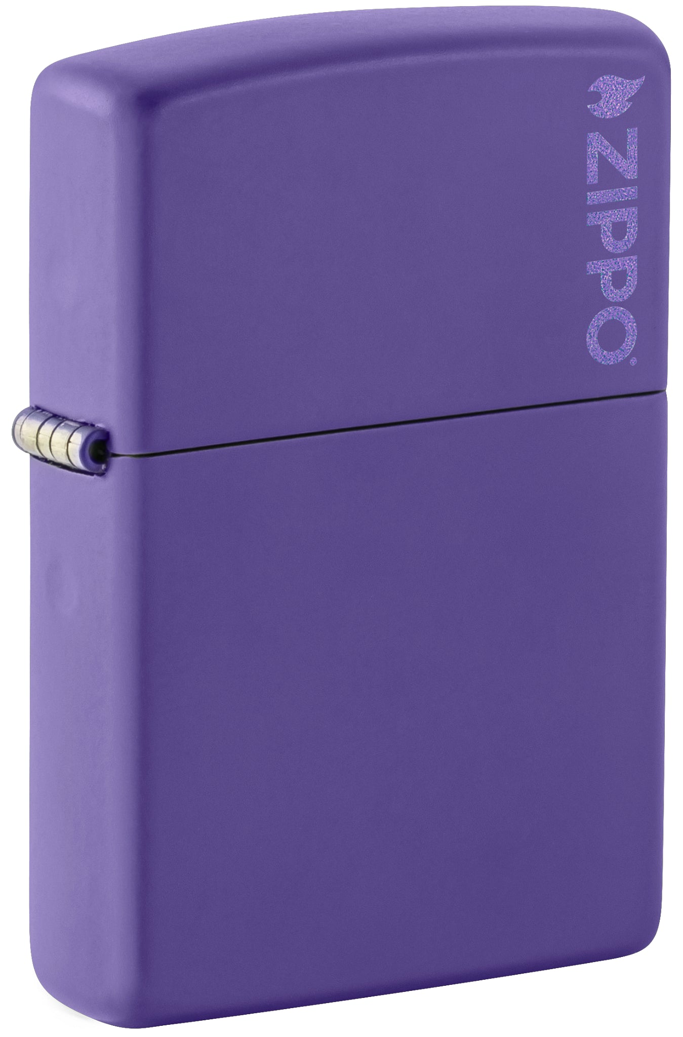 Classic Purple Matte Zippo Logo görseli