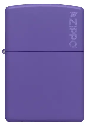 Classic Purple Matte Zippo Logo küçük görsel