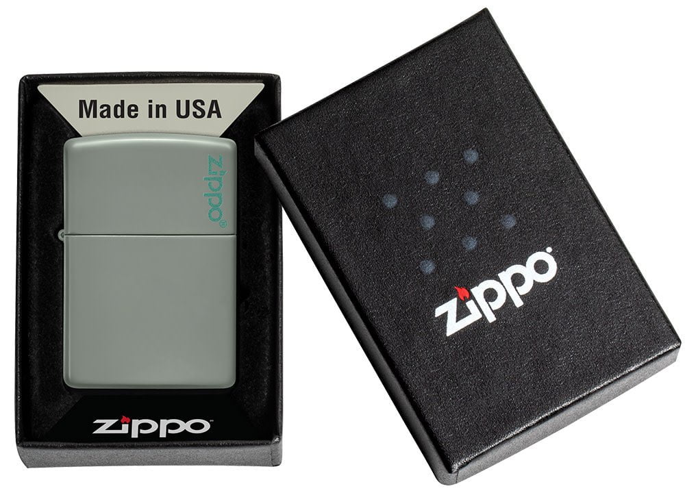 Classic Sage Zippo Logo küçük görsel