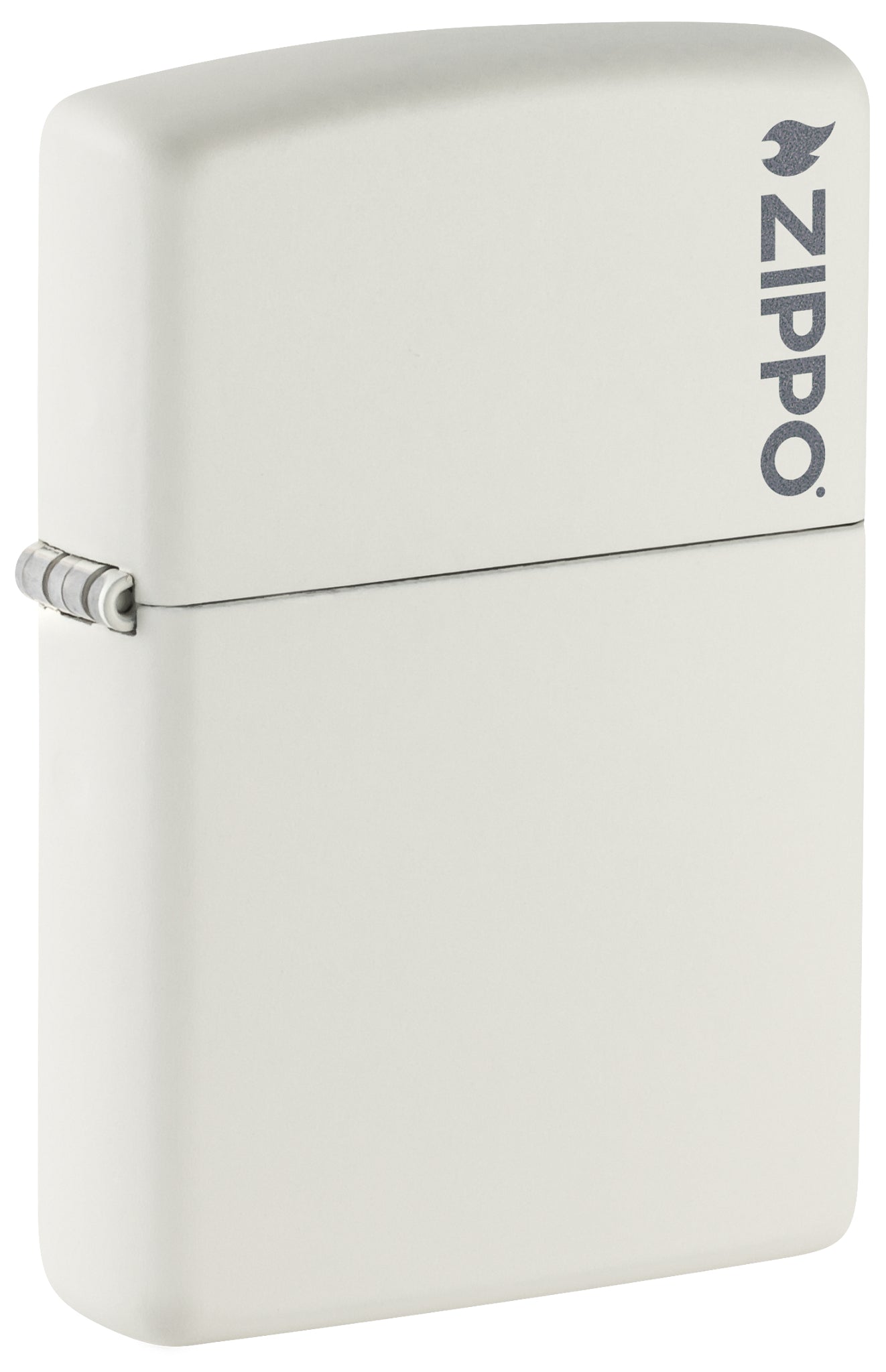 Classic White Matte Zippo Logo görseli