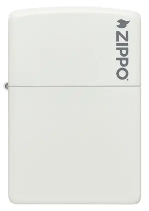 Classic White Matte Zippo Logo küçük görsel