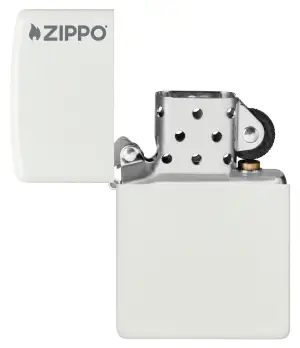 Classic White Matte Zippo Logo küçük görsel