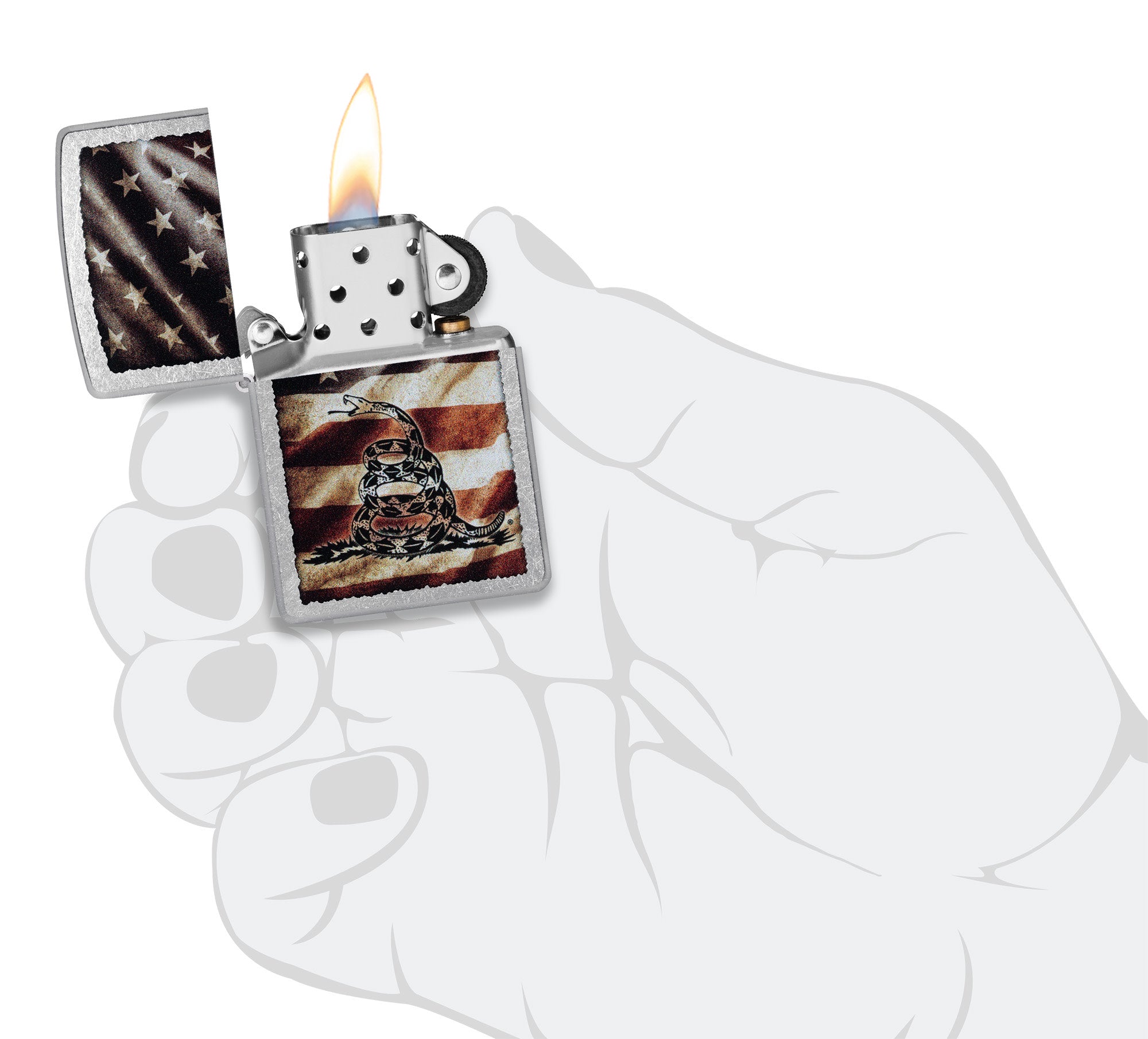 Dont Tread on Me® Flag Design küçük görsel