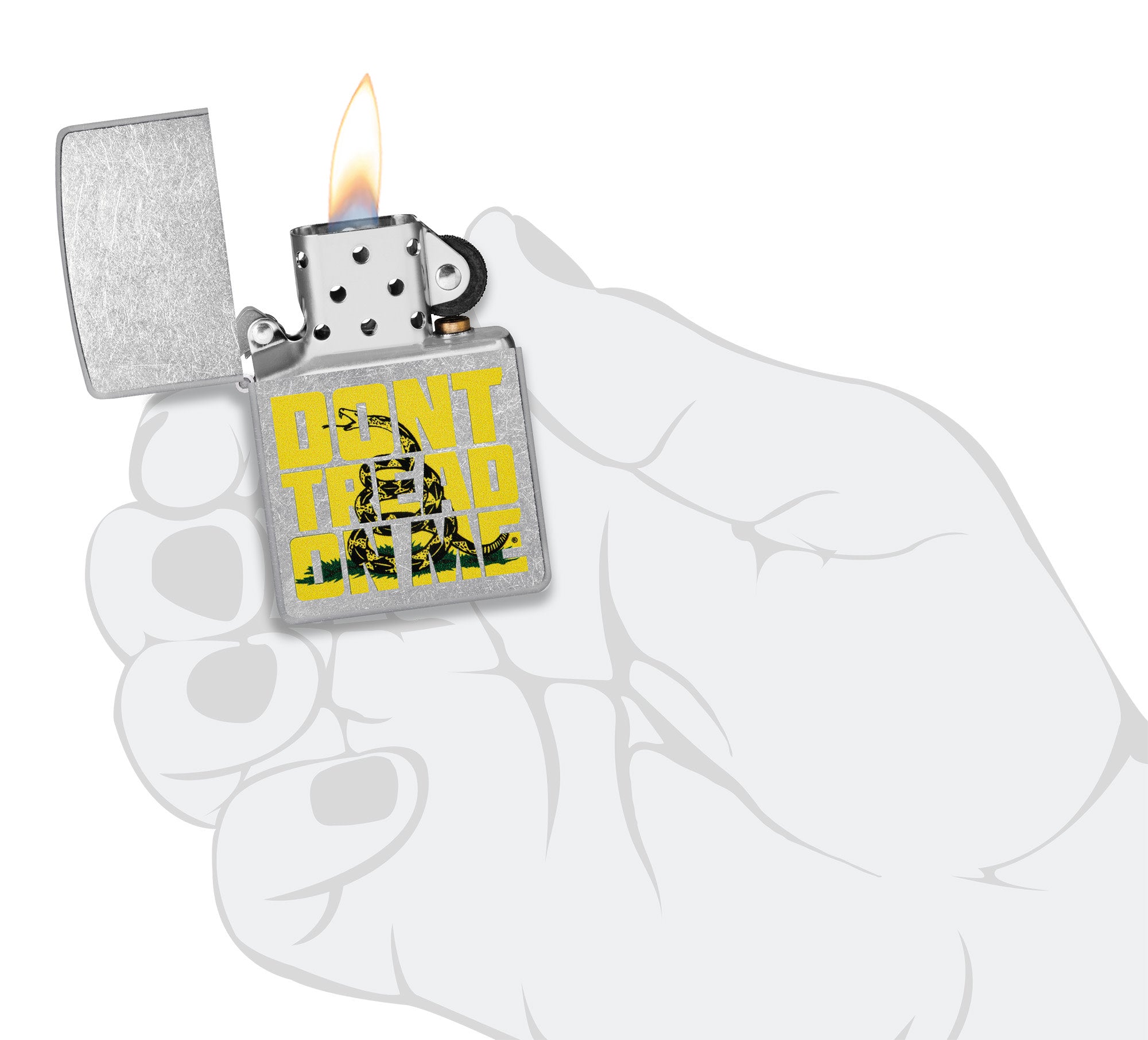 Dont Tread on Me® Snake Design küçük görsel