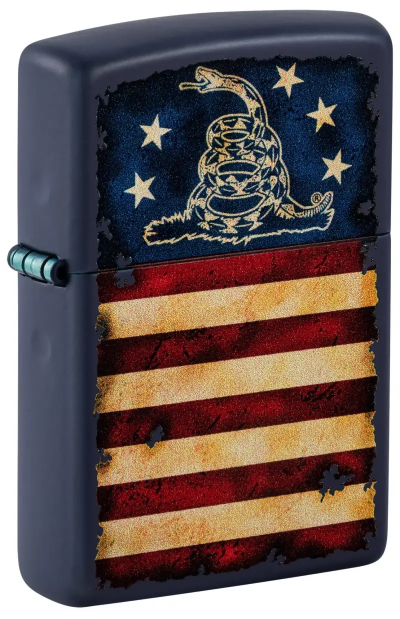 Dont Tread on Me® Vintage Flag Design görseli