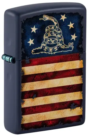 Dont Tread on Me® Vintage Flag Design küçük görsel