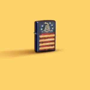 Dont Tread on Me® Vintage Flag Design küçük görsel