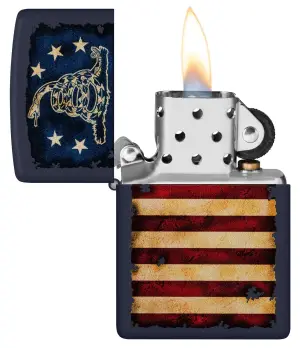 Dont Tread on Me® Vintage Flag Design küçük görsel