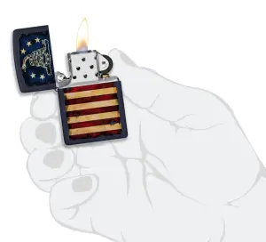 Dont Tread on Me® Vintage Flag Design küçük görsel