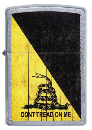 Dont Tread on Me® Woodgrain Design küçük görsel
