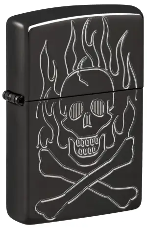 Flaming Skull Design küçük görsel