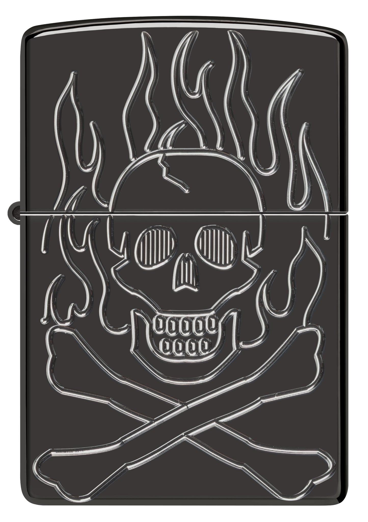 Flaming Skull Design küçük görsel