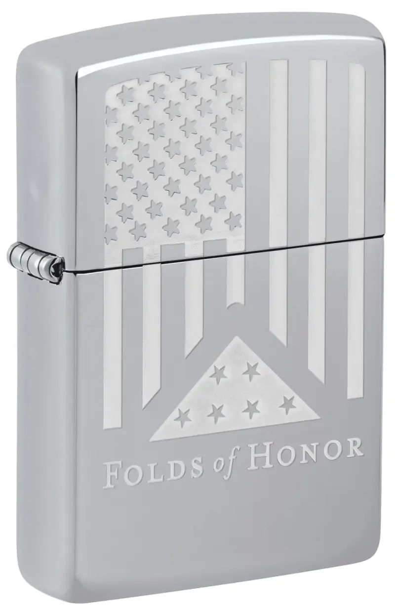 Folds of Honor Etched Flag Design görseli
