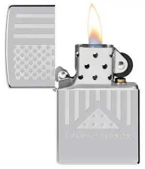 Folds of Honor Etched Flag Design küçük görsel