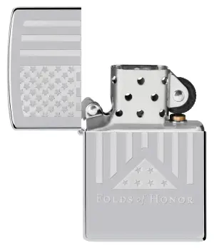 Folds of Honor Etched Flag Design küçük görsel