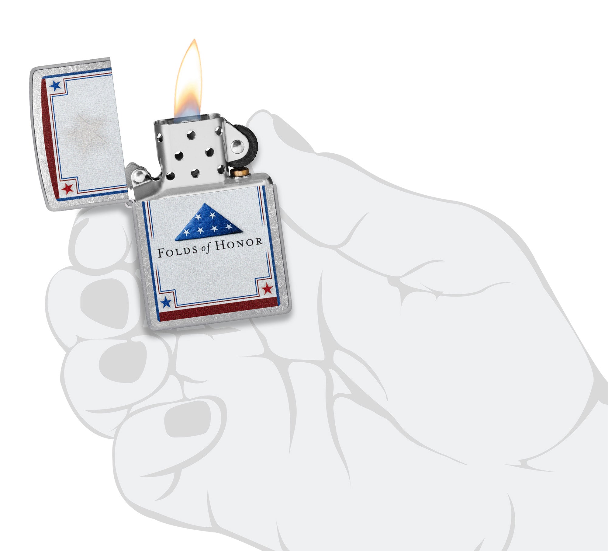 Folds of Honor Stars Design küçük görsel