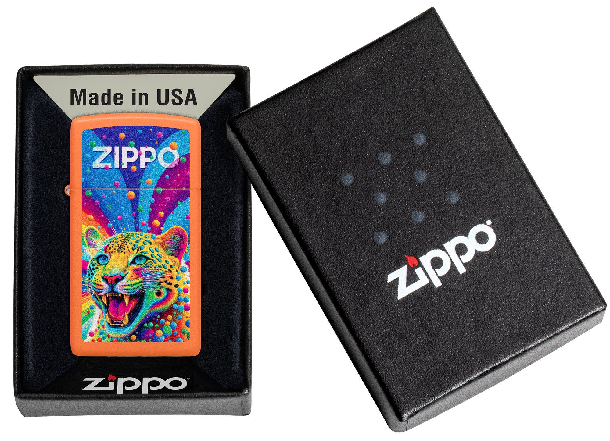 Leopard Zippo Design küçük görsel
