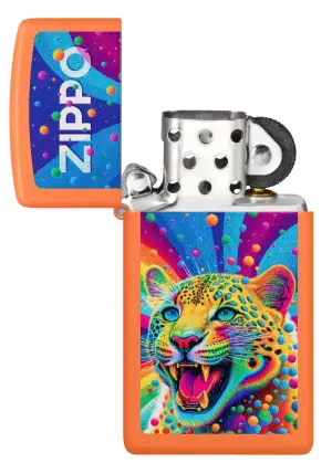 Leopard Zippo Design küçük görsel