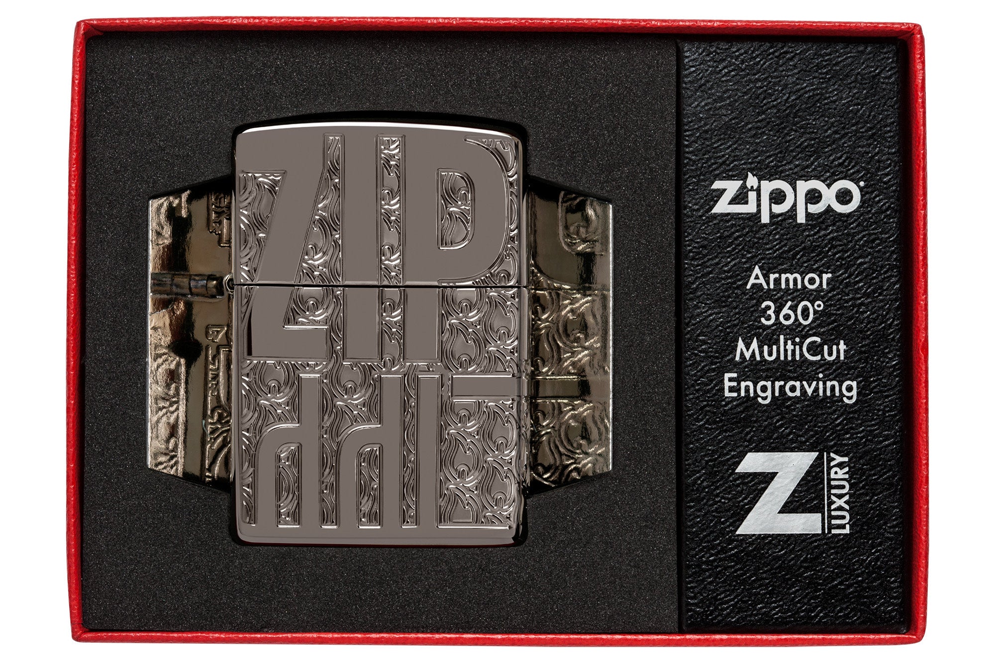 Reverse Carve Zippo Design küçük görsel
