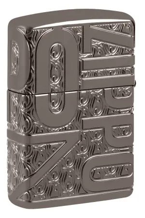Reverse Carve Zippo Design küçük görsel
