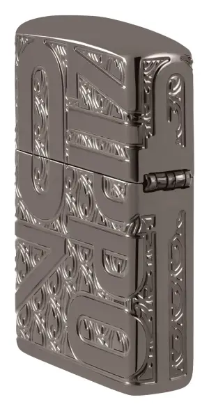 Reverse Carve Zippo Design küçük görsel