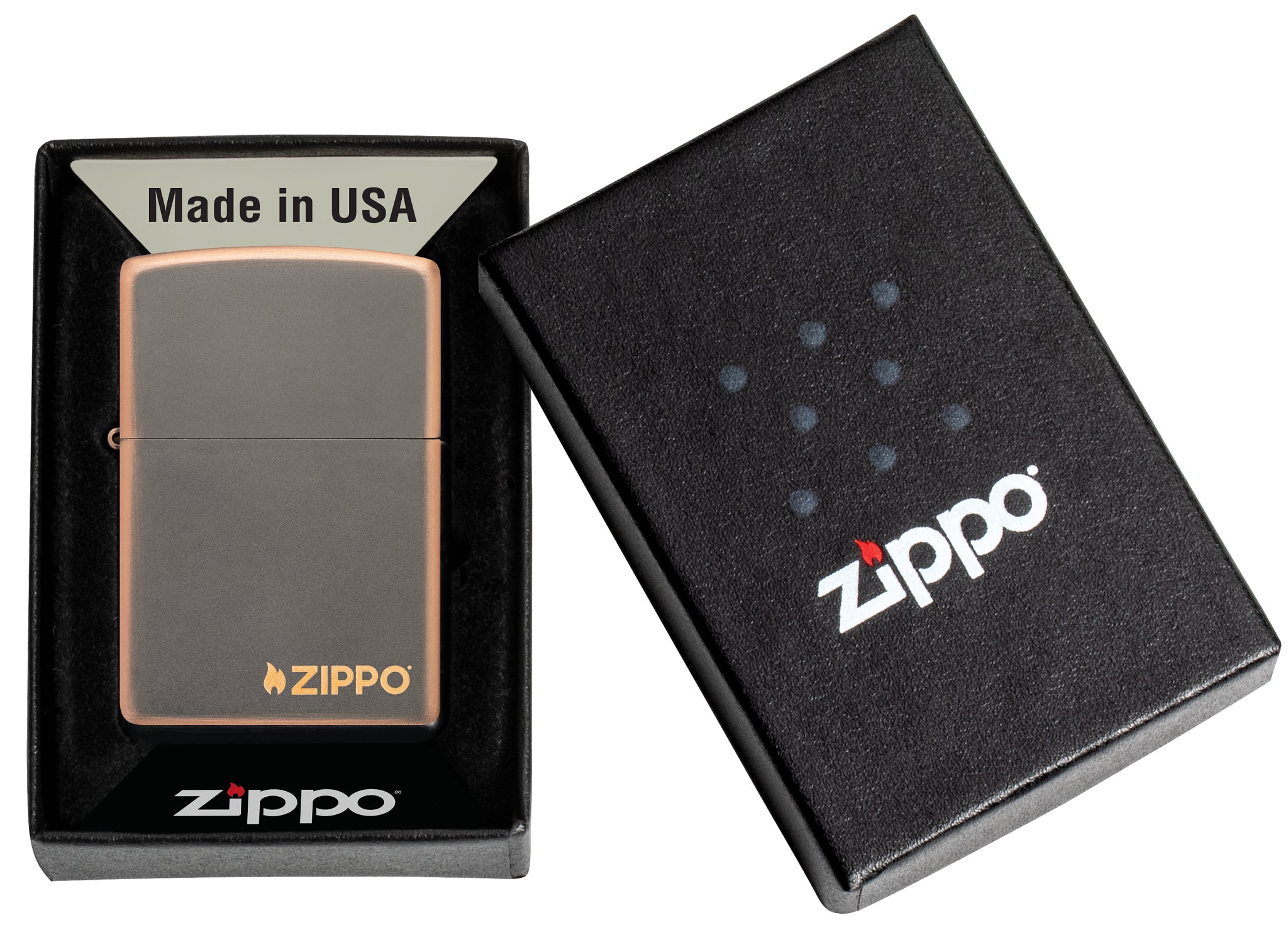 Rustic Bronze Zippo Logo küçük görsel