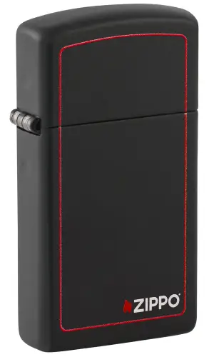 Slim® Black Matte with Red Border küçük görsel