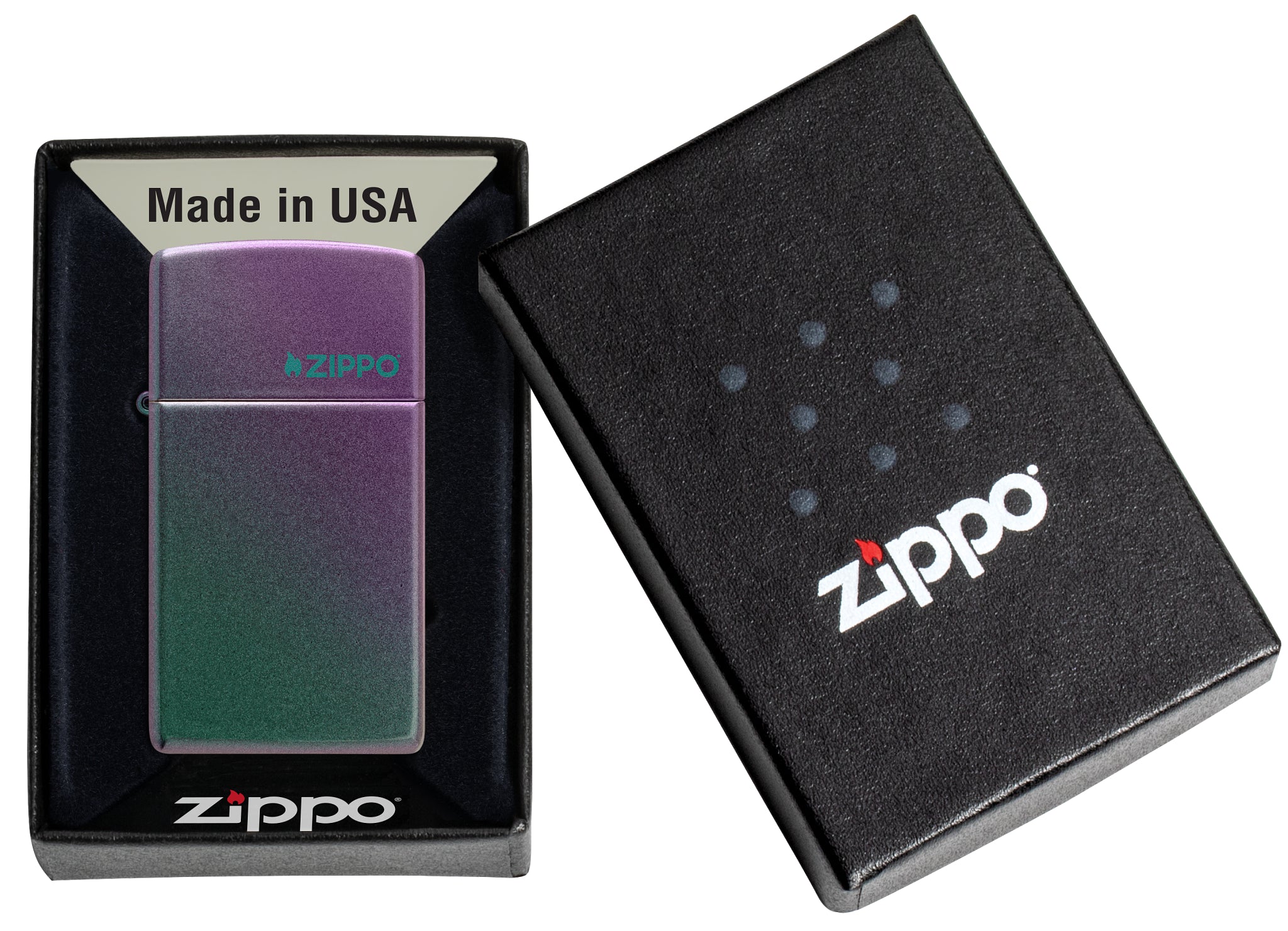 Slim® Iridescent Zippo Logo küçük görsel