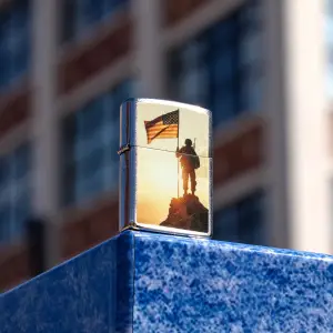 Soldier and Flag Design küçük görsel