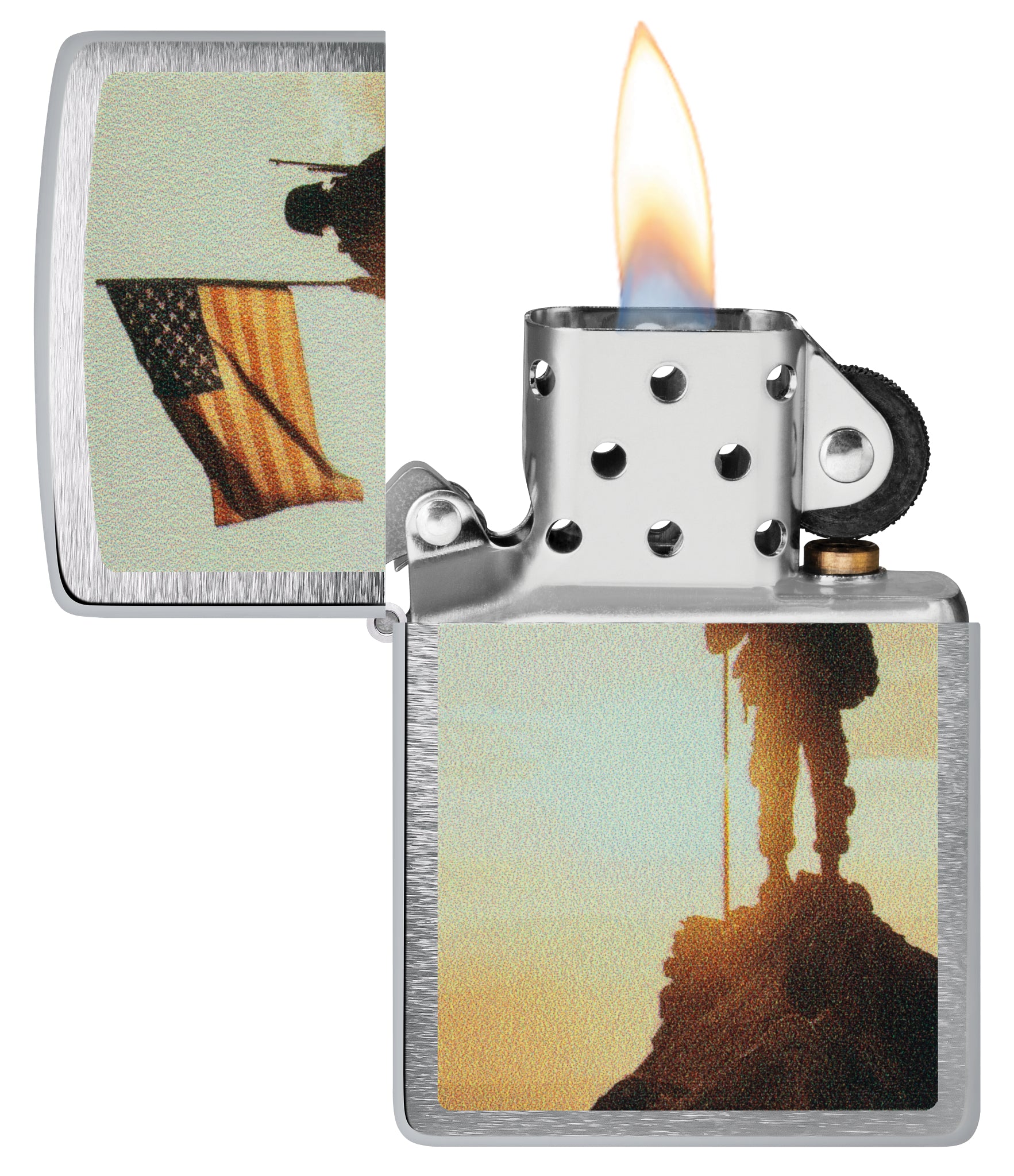 Soldier and Flag Design küçük görsel