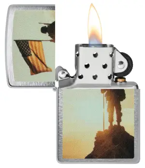 Soldier and Flag Design küçük görsel