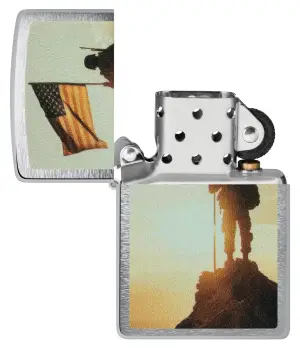 Soldier and Flag Design küçük görsel