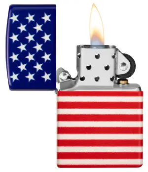 Stars and Stripes Flag Design küçük görsel