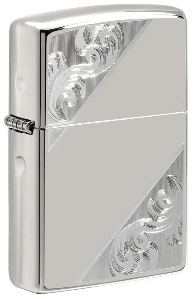 Sterling Silver Diagonal Filigree Design görseli
