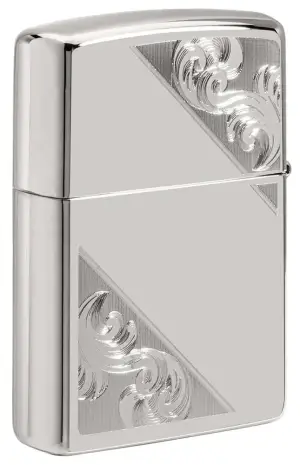Sterling Silver Diagonal Filigree Design küçük görsel