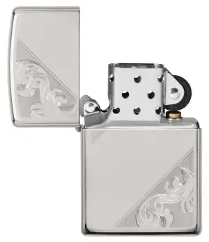 Sterling Silver Diagonal Filigree Design küçük görsel