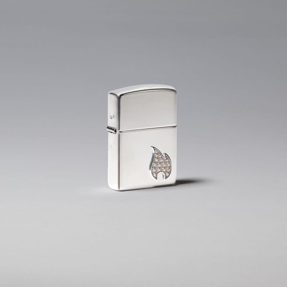 Sterling Silver Flame Emblem küçük görsel