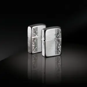 Sterling Silver Herringbone Filigree Design küçük görsel