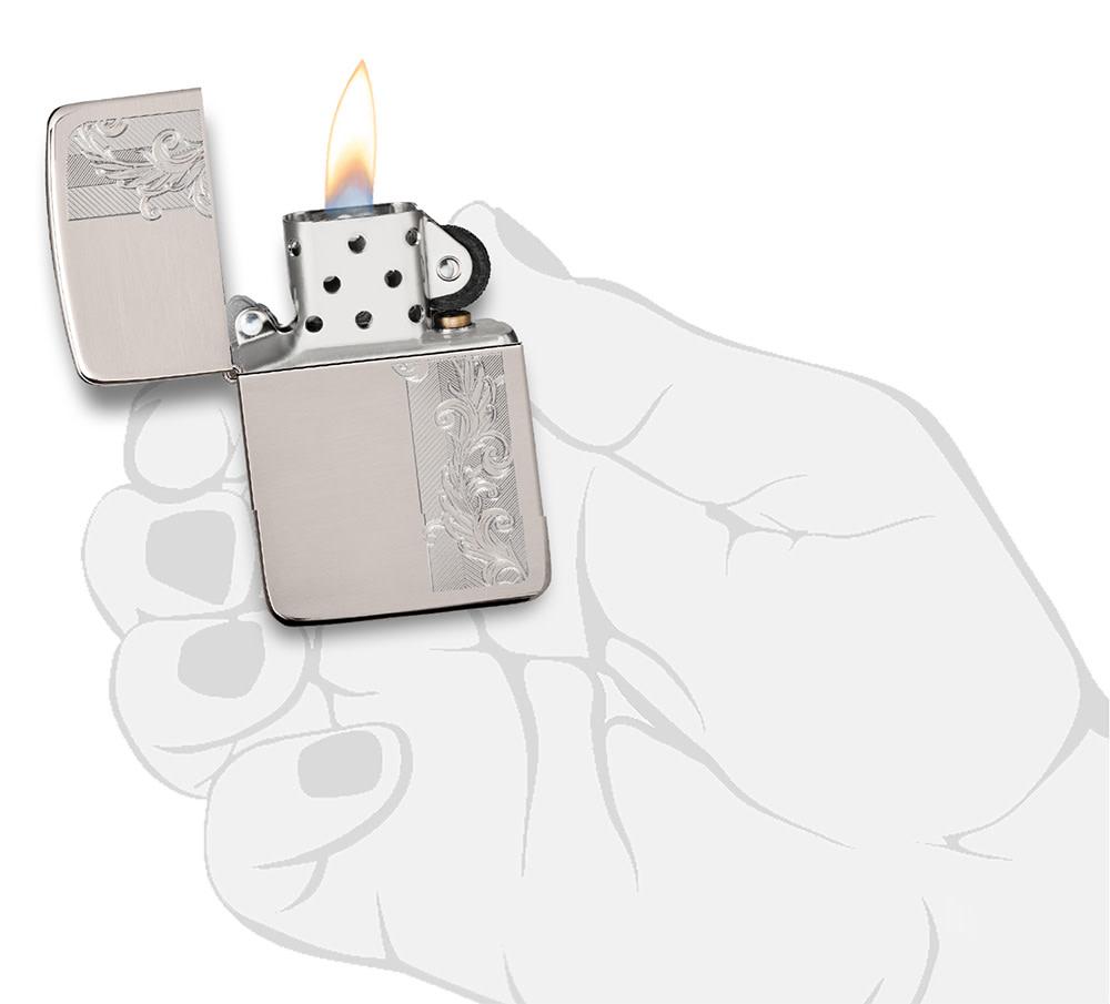 Sterling Silver Herringbone Filigree Design küçük görsel