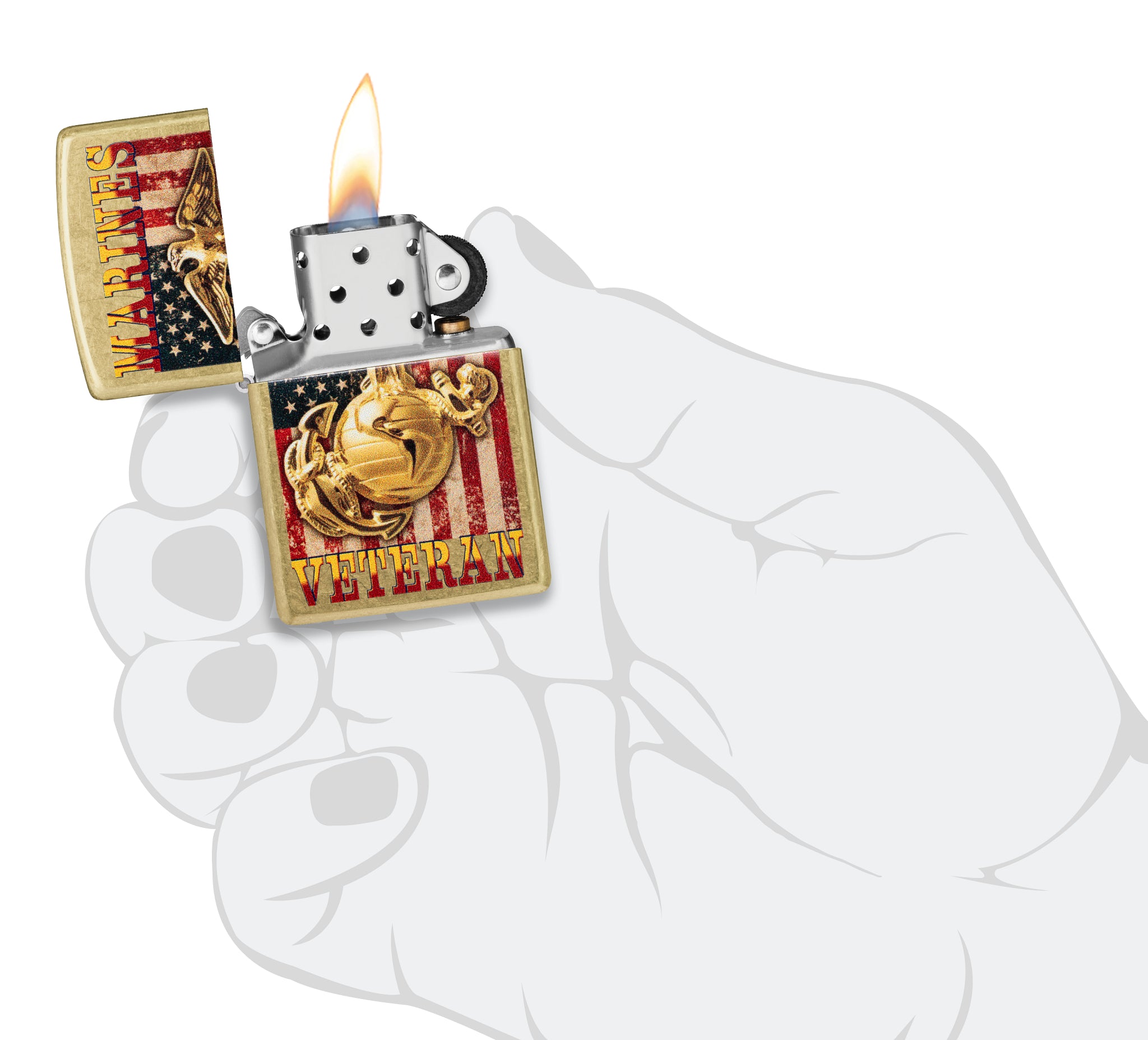 U.S. Marine Corps Veteran Design küçük görsel