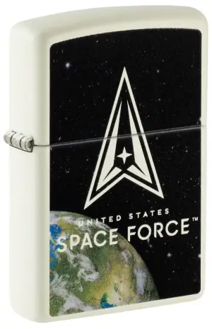 U.S. Space Force™ Glowing Logo Design küçük görsel