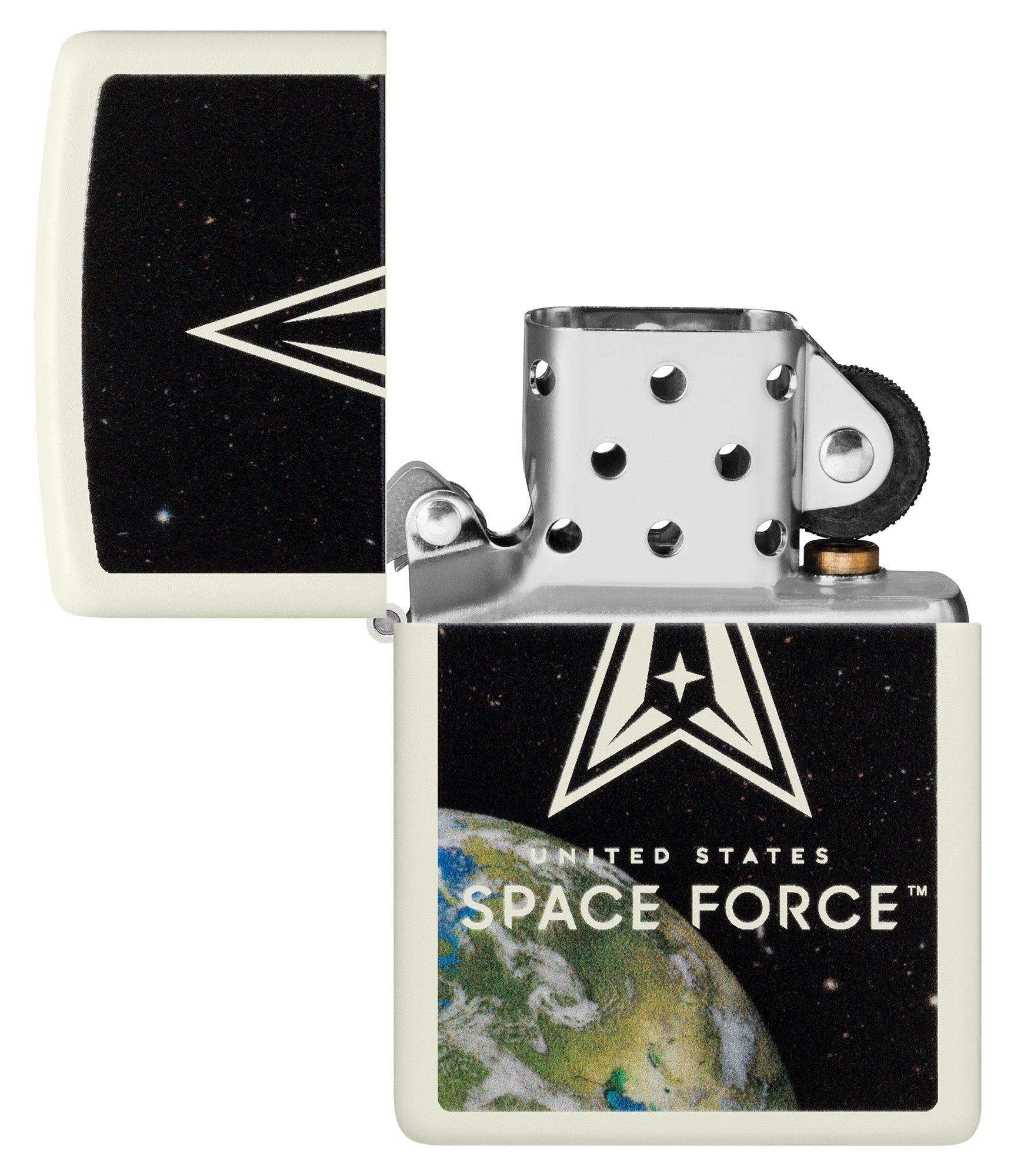 U.S. Space Force™ Glowing Logo Design küçük görsel