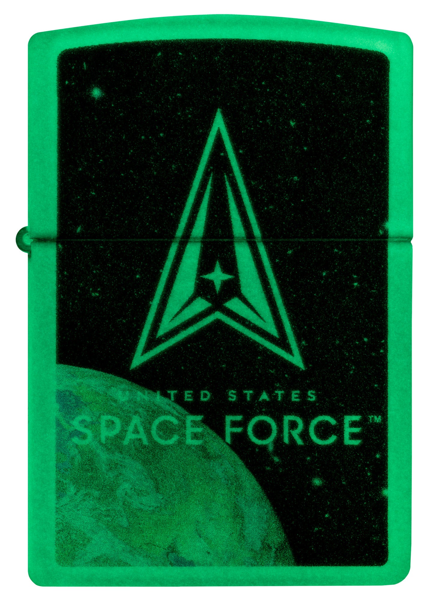 U.S. Space Force™ Glowing Logo Design küçük görsel