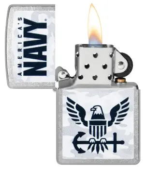 United States Navy® Camo Logo Design küçük görsel